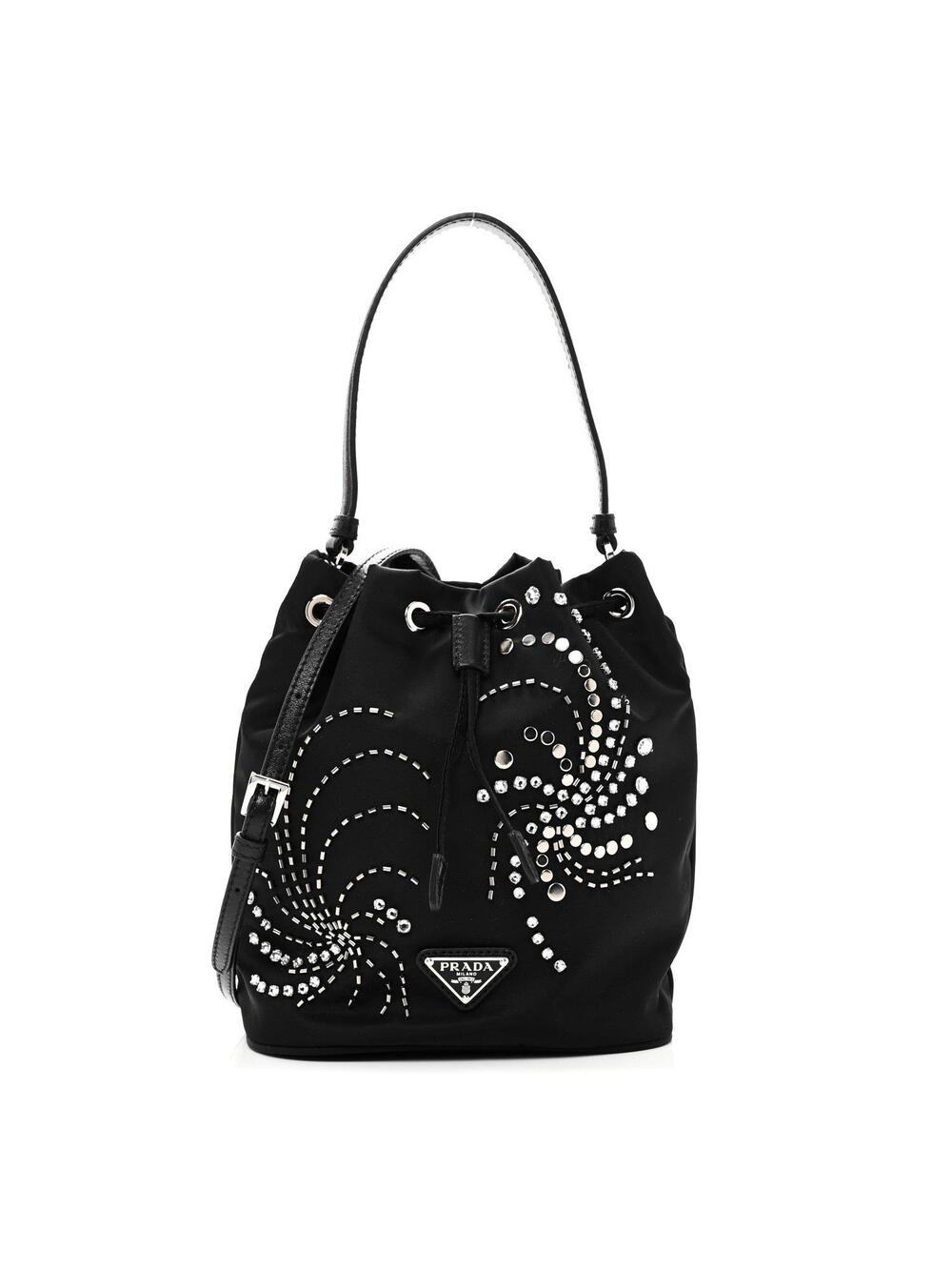 Prada Tessuto Saffiano Ricamo Sequin #295207P13B